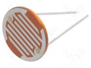 Photoresistor; 500mW; 5÷10kΩ; 560nm; THT; ØLED: 20mm; 500VDC NTE Electronics