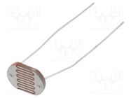 Photoresistor; 200mW; 5÷10kΩ; 560nm; THT; ØLED: 12mm; 200VDC NTE Electronics