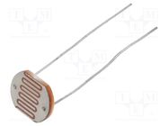 Photoresistor; 200mW; 10÷20kΩ; 560nm; THT; ØLED: 12mm; 200VDC NTE Electronics