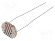 Photoresistor; 200mW; 50÷100kΩ; 560nm; THT; ØLED: 12mm; 200VDC NTE Electronics