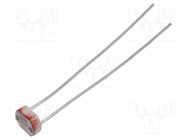 Photoresistor; 100mW; 100÷200kΩ; 540nm; THT; ØLED: 5mm; 150VDC NTE Electronics