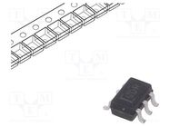 IC: digital; NOT; Ch: 1; CMOS; SMD; SC70-5; 0.8÷2.7VDC; -40÷85°C; 10uA TEXAS INSTRUMENTS