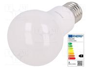 LED lamp; warm white; E27; 230VAC; 1521lm; P: 13W; 200°; 2700K PHILIPS