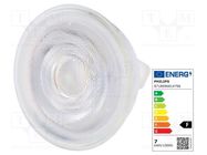 LED lamp; neutral white; GU5,3; 12VAC; 660lm; P: 7W; 36°; 4000K PHILIPS