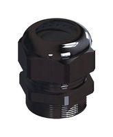 CABLE GLAND, M12, 2MM-5MM, IP68, BLACK