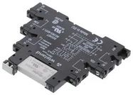 RELAY COUPLER, SPDT, 24VDC, 6A, DIN RAIL