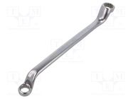 Wrench; box; 13mm,17mm; tool steel; L: 243mm 