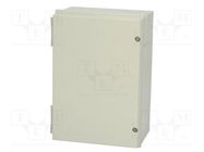 Enclosure: wall mounting; X: 220mm; Y: 320mm; Z: 150mm; NEO; ABS; grey FIBOX