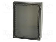 Enclosure: wall mounting; X: 320mm; Y: 420mm; Z: 150mm; NEO; grey 