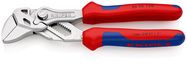 KNIPEX 86 05 150 Pliers Wrench pliers and a wrench in a single tool with multi-component handles chrome-plated 150 mm