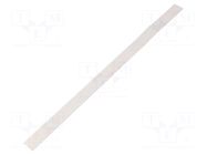 Tape: heat transfer; W: 12mm; L: 240mm; Thk: 1mm; 3W/mK; white; UL94 3M