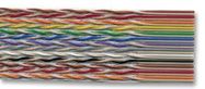 RIBBON CABLE, 10 CORE, 28 AWG, 300V