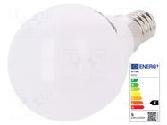 LED lamp; neutral white; E14; 220/240VAC; 470lm; P: 5.5W; 180° V-TAC