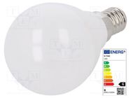 LED lamp; neutral white; E14; 220/240VAC; 470lm; P: 5.5W; 180° V-TAC