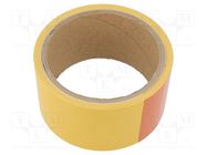 Tape: heat transfer; W: 50mm; L: 5m; Thk: 0.23mm; 0.8W/mK; glueless 