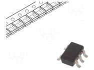 IC: digital; D flip-flop; Ch: 1; CMOS; SMD; SC70; reel,tape; 74LVC TEXAS INSTRUMENTS