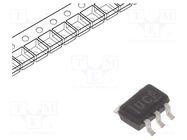 IC: digital; NOT; Ch: 1; CMOS; SMD; SC70-5; 0.8÷2.7VDC; -40÷85°C; 10uA TEXAS INSTRUMENTS