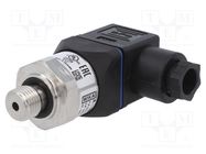 Converter: pressure; Pressure setting range: 0÷400bar; 0.5%; IP67 WIKA