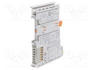 Digital input; for DIN rail mounting; 750/753; IP20; IN: 4; 0÷55°C WAGO