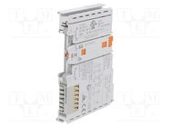 Analog input; for DIN rail mounting; 750/753; IP20; IN: 4; 0÷55°C WAGO