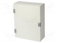 Enclosure: wall mounting; X: 400mm; Y: 500mm; Z: 160mm; orion+; steel HAGER