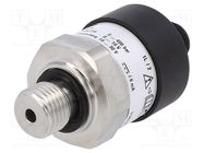 Converter: pressure; Pressure setting range: 0÷400bar; 0.5%; IP67 WIKA