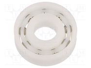 Bearing: ball; Øint: 12mm; Øout: 32mm; W: 10mm; Cage: polyamide IGUS