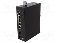 Switch Ethernet; unmanaged; Number of ports: 7; 24÷57VDC; 14W WAGO