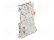 Digital input; for DIN rail mounting; 750/753; IP20; OUT: 4 WAGO