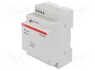 Power supply: switching; for DIN rail; 30W; 24VDC; 24÷28V; 1.3A ABB