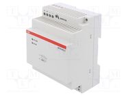 Power supply: switching; for DIN rail; 60W; 24VDC; 24÷28V; 2.5A ABB