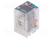 Relay: electromagnetic; 3PDT; Ucoil: 220VDC; Icontacts max: 10A ABB