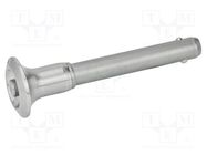 Locking pin; with locking,with knob; stainless steel; Ø: 10mm ELESA+GANTER