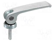 Lever; clamping; Thread len: 30mm; Lever length: 63mm ELESA+GANTER