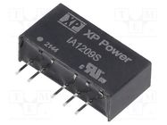 Converter: DC/DC; 1W; Uin: 12V; Uout: 9VDC; Uout2: -9VDC; Iout: 55mA XP POWER