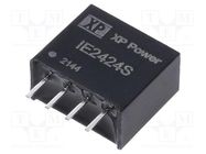 Converter: DC/DC; 1W; Uin: 24VDC; Uout: 24VDC; Iout: 42mA; SIP; THT; IE XP POWER