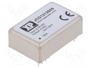 Converter: DC/DC; 12W; Uin: 9÷18V; Uout: 5VDC; Iout: 2400mA; THT; JCG XP POWER