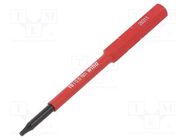 Interchangeable blade; Torx®; insulated; TX06; 75mm; max.0.4Nm WIHA