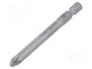 Screwdriver bit; PlusMinus cross PZ-type; SL/PZ2 PHOENIX CONTACT