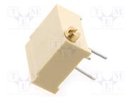 Potentiometer: mounting; multiturn; 20kΩ; 500mW; THT; ±10%; linear VISHAY