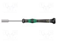 Screwdriver; 6-angles socket; precision; Kraftform Micro WERA