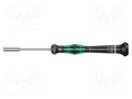 Screwdriver; 6-angles socket; precision; Kraftform Micro WERA