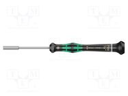 Screwdriver; 6-angles socket; precision; Kraftform Micro WERA