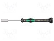 Screwdriver; 6-angles socket; precision; Kraftform Micro WERA