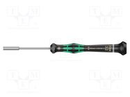 Screwdriver; 6-angles socket; precision; Kraftform Micro WERA