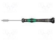 Screwdriver; 6-angles socket; precision; Kraftform Micro WERA