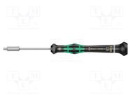 Screwdriver; 6-angles socket; precision; Kraftform Micro WERA