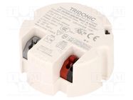 Power supply: switching; LED; 24W; 24÷40VDC; 500÷600mA; 198÷264VAC TRIDONIC