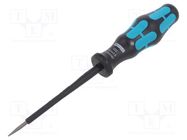 Screwdriver; insulated; slot; 2,5x0,6mm; Blade length: 80mm 