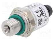 Converter: pressure; Pressure setting range: 0÷100bar; 9÷36VDC BAUMER